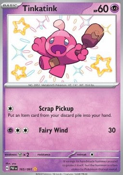 NM - Paldean Fates - Tinkatink