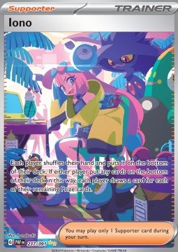NM - Paldean Fates - Iono alt art