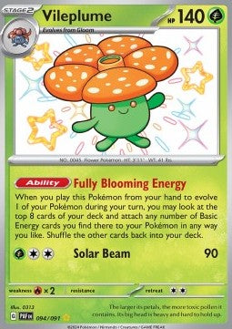 NM - Paldean Fates - Vileplume