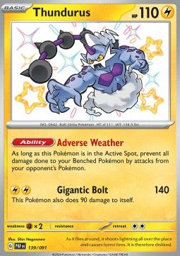 NM - Paldean Fates - Thundurus