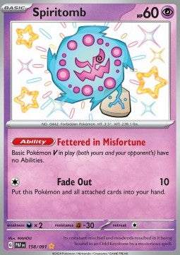 NM - Paldean Fates - Spiritomb
