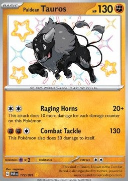 NM - Paldean Fates - Tauros