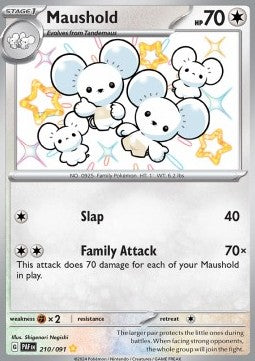 NM - Paldean Fates - Maushold