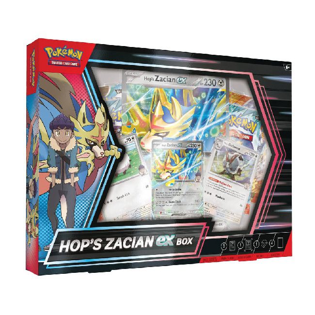 Hop's Zacian EX Box - Packluck