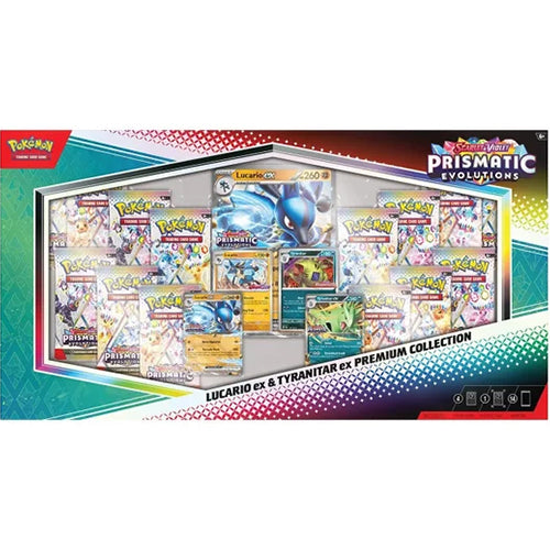 Prismatic Evolutions Lucario Box - Packluck