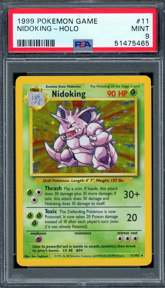 PSA9 - Base - Nidoking Holo (1999)